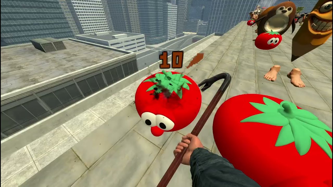 All italian brainrot and Huggy wuggy vs Lemon sea eater in Big city - Garry`s Mod