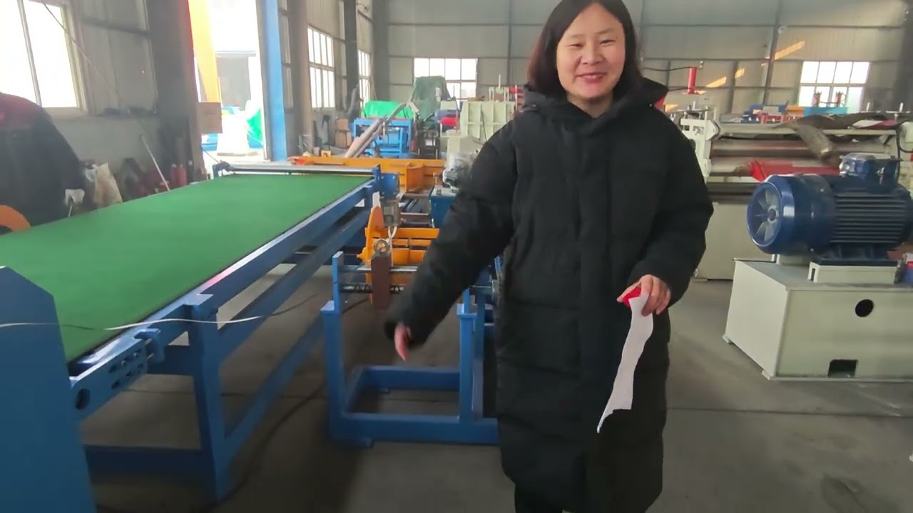 Линия для поперечной резки толщина 0,3-3,0 размок подьём 15T