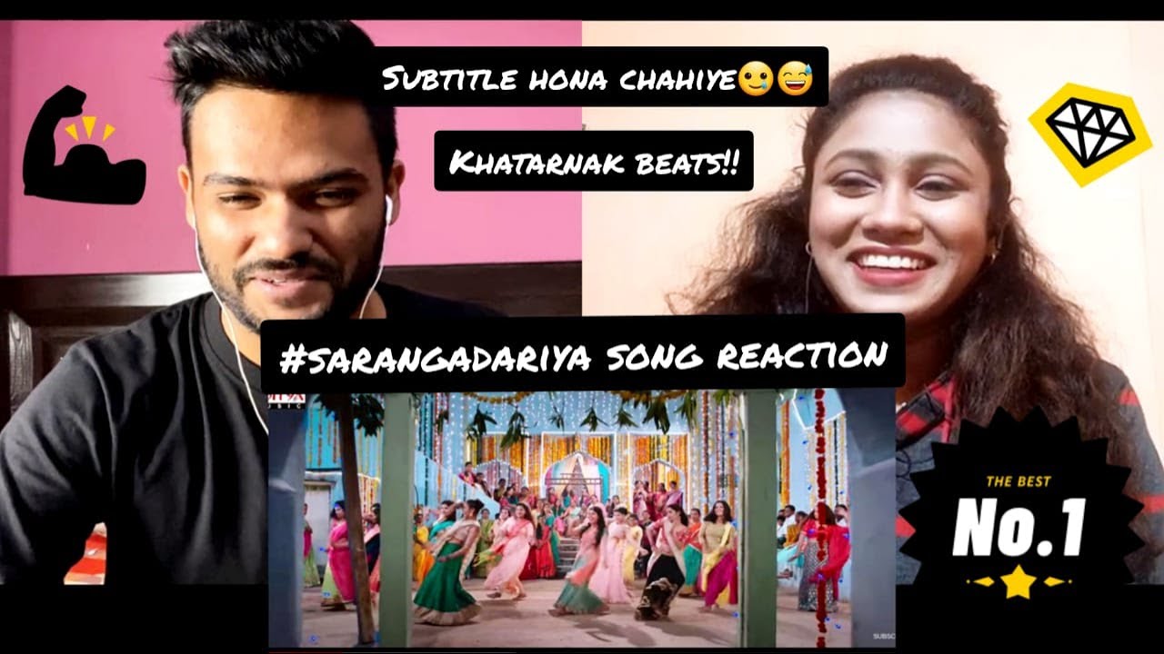 #SarangaDaria Video Song reaction |Love story Songs |Naga Chaitanya |Sai Pallavi |Sekhar Kammula