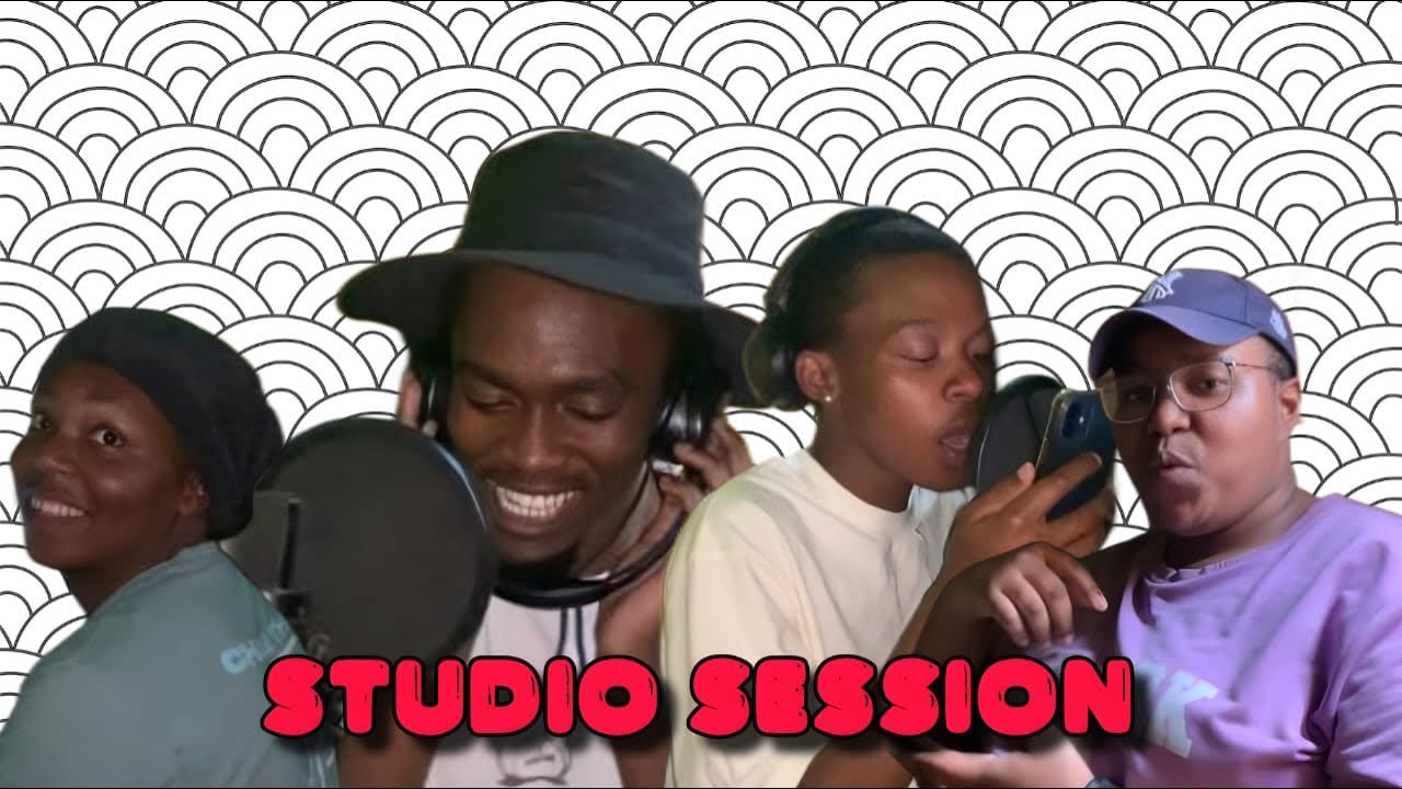 WE HAD A FIRE STUDIO SESSION WITH 5 ARTISTS