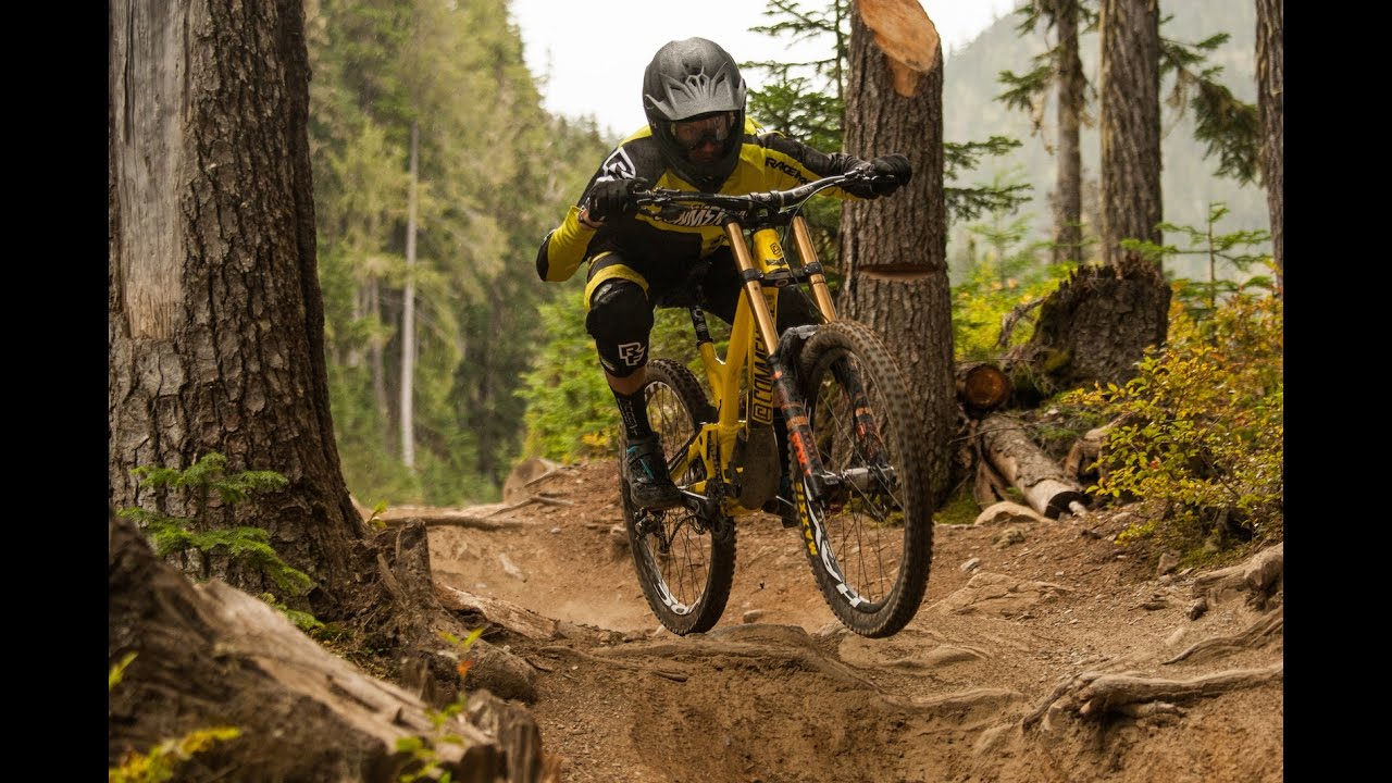 Remy Metailler rides the unspoken trails of the Whistler Bike Park