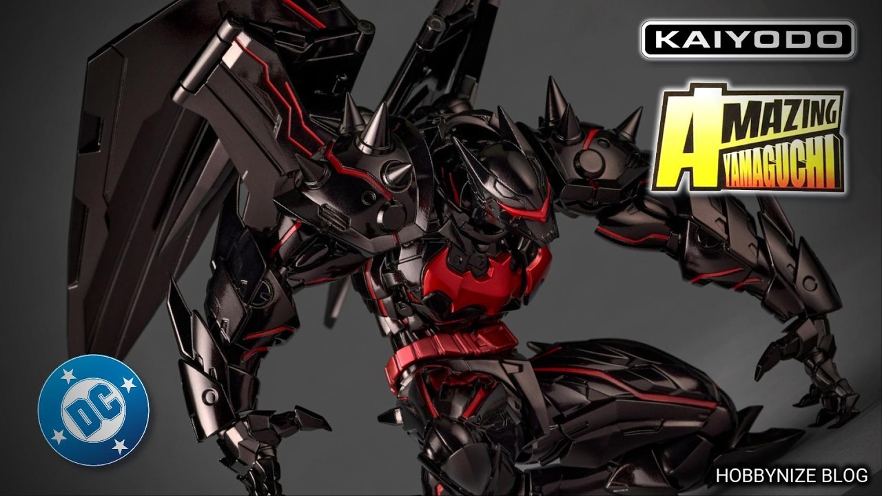 Удивительная фигурка Ямагучи Revoltech NR116 Хеллбэт / KAIYODO / DC Comics