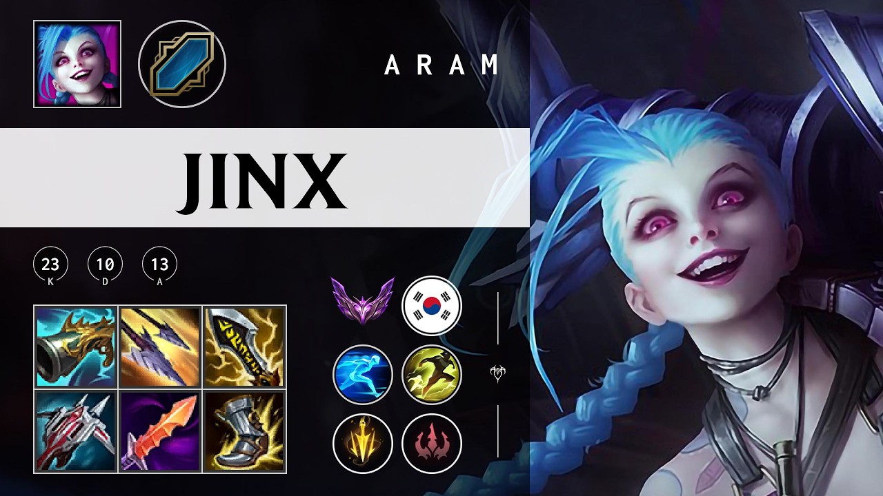 Jinx ARAM - KR Master Patch 26.04