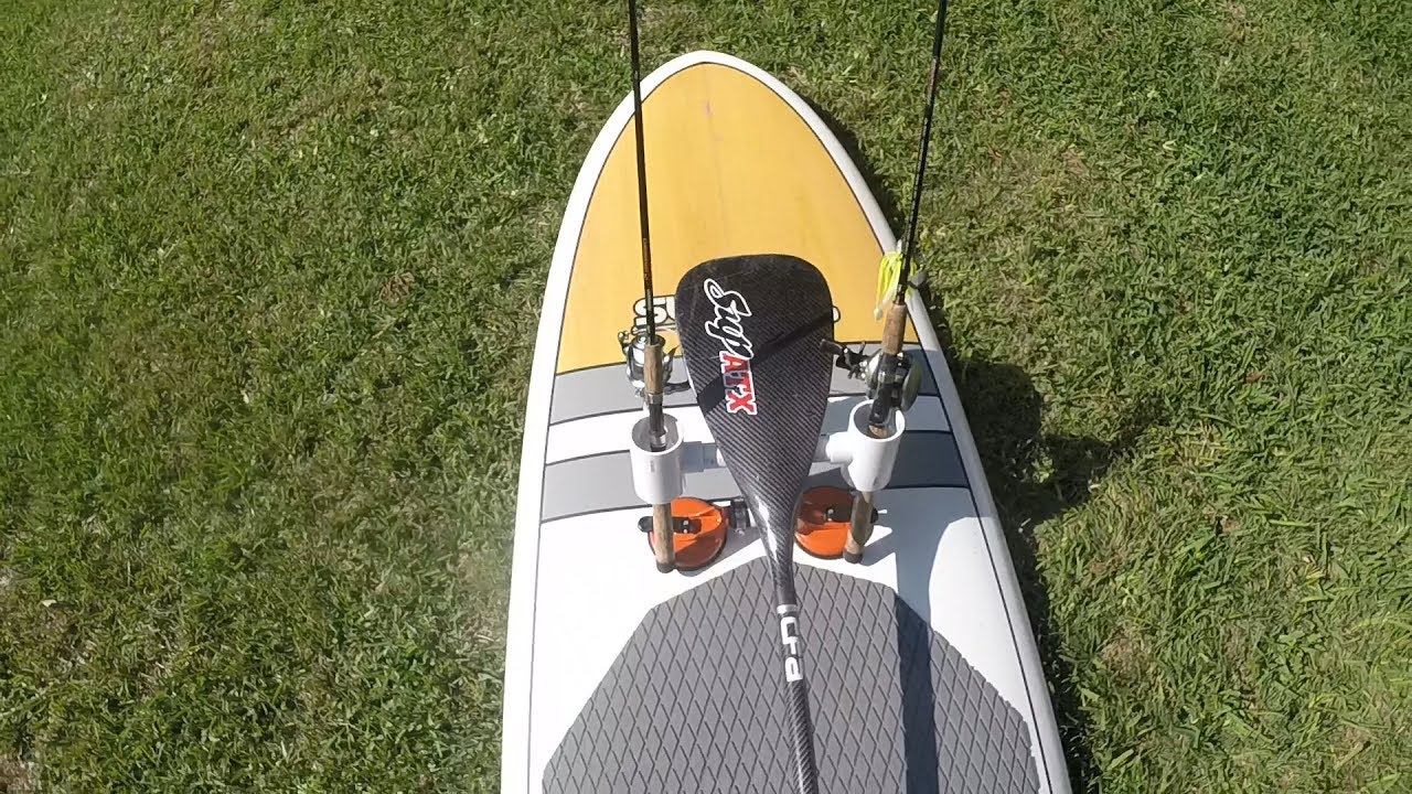 D.I.Y. Suction cup ROD Holder for SUP Stand Up Paddle Board Fishing