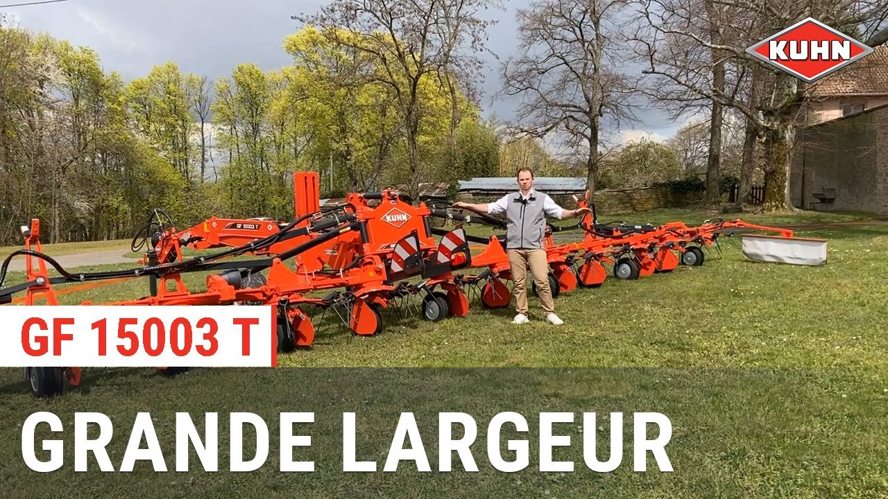 Faneur très grande largeur | GF 15003 T | KUHN