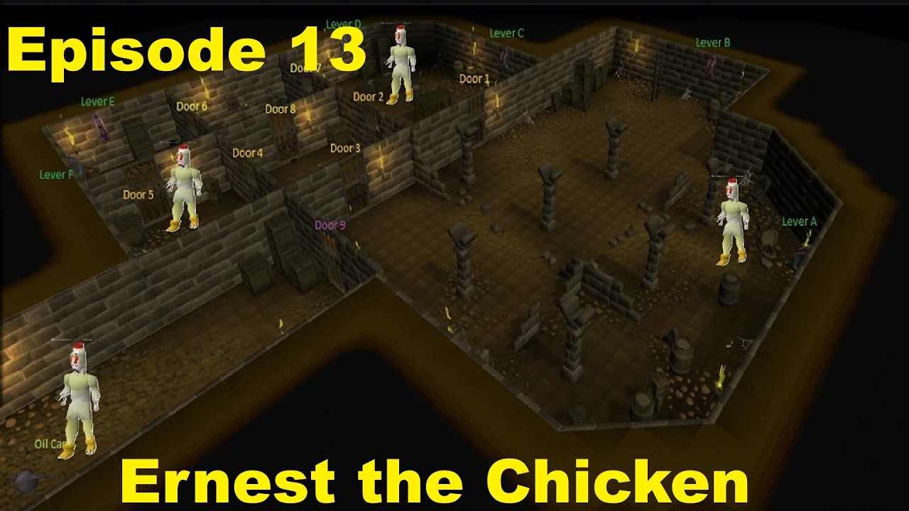 Every quest as an Ironman. (Ernest the Chicken) Episode 13.