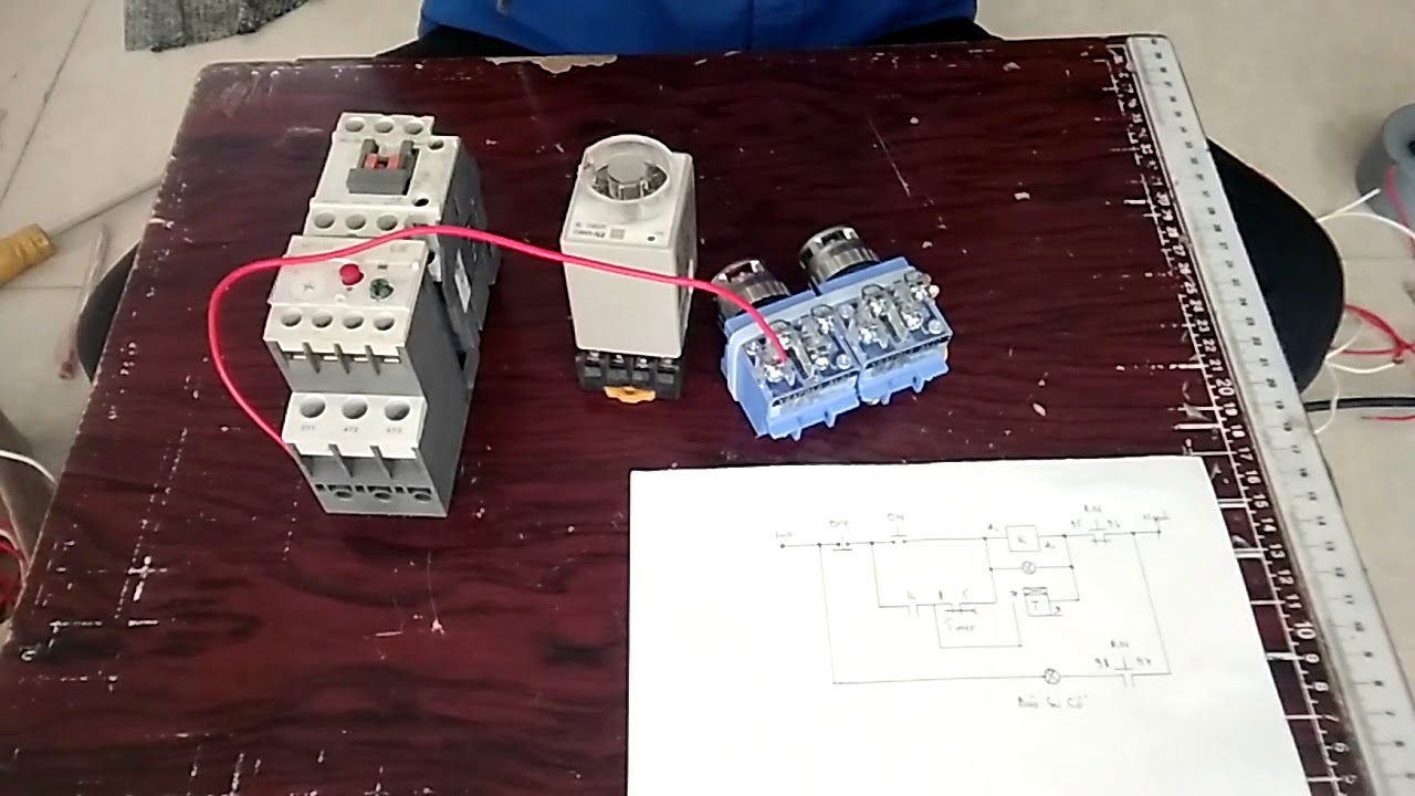 Mạch Nhấn On Làm Việc Theo Thời Gian Rồi Tự OFF