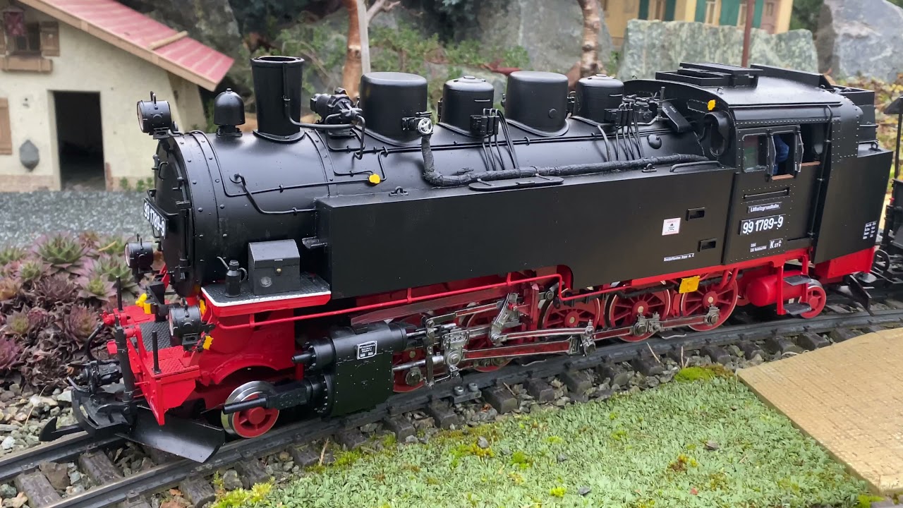 Für meine LGB Gartenbahn - Die Neubau-VIIK 99 1789-9 der Lössnitzgrundbahn ist endlich fertig
