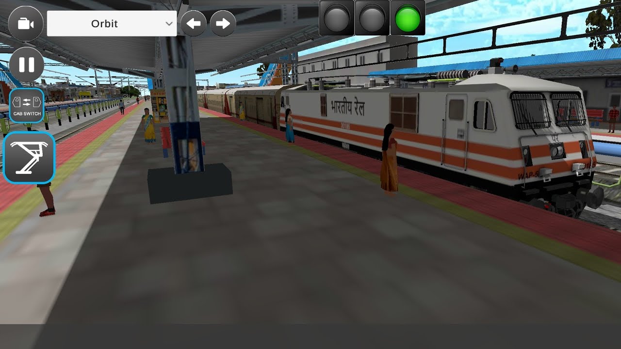Realistic Train Simulator Gameplay | @JeetBabu-1100 | Train Simulator Game 2026