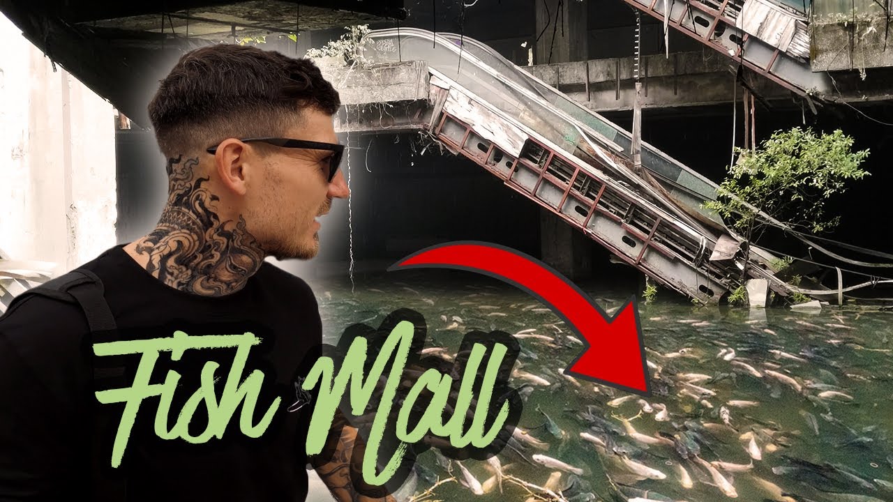 VERLASSENE MALL VOLLER ILLEGALEM FISCH