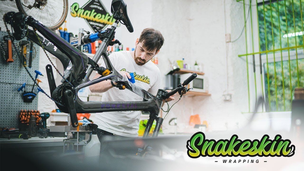 2023 Forestal Siryon Bike Wrap - Snakeskin Wrapping