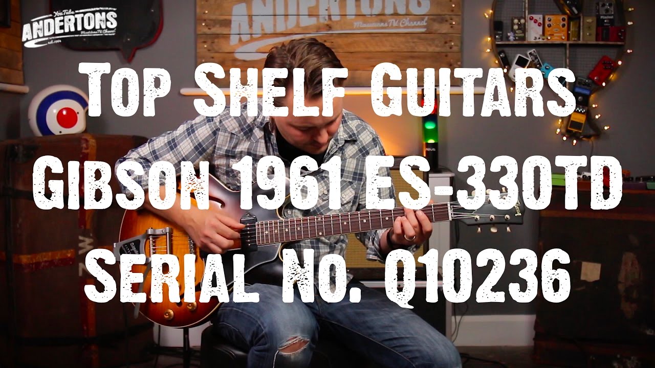 Top Shelf Guitars -  Gibson 1961 ES-330TD VOS Serial No. Q10236