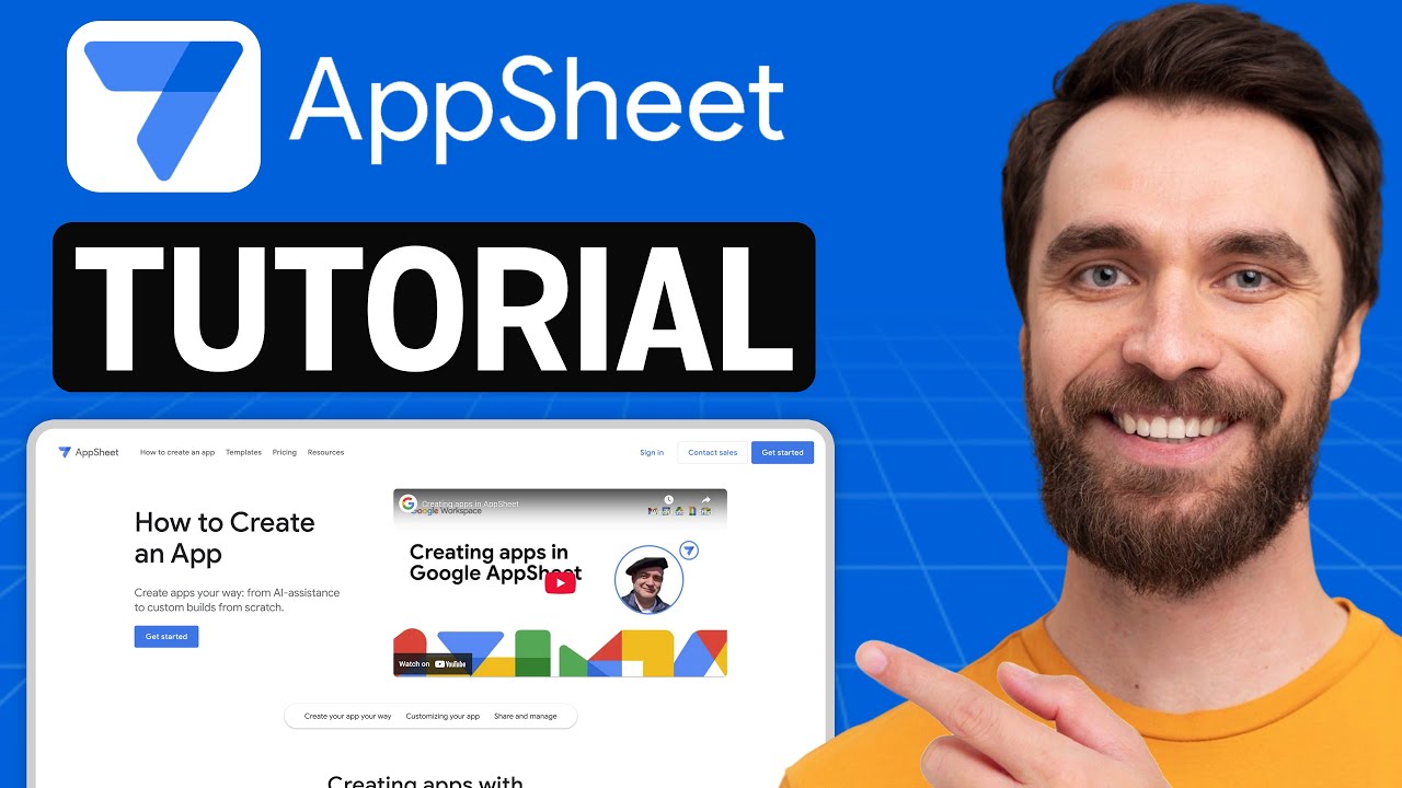 AppSheet Tutorial (2025) - How to Use AppSheet For Building Apps with No Code!