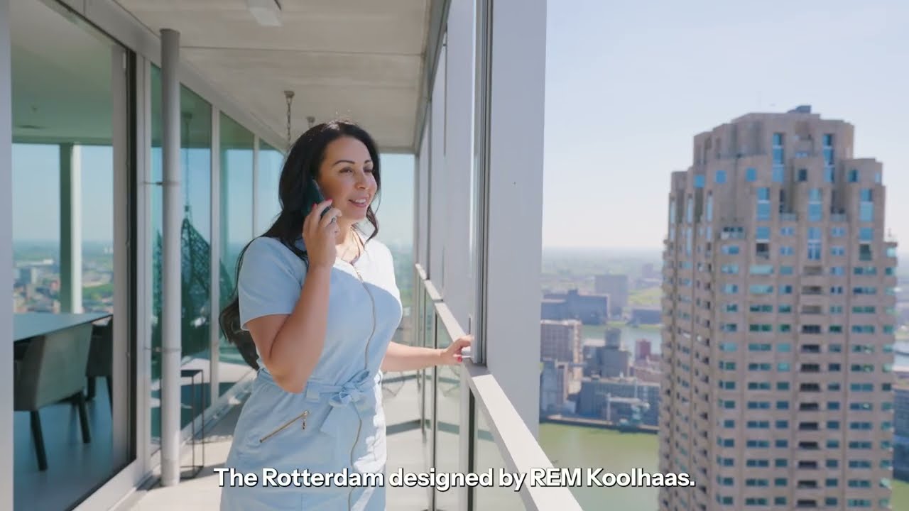 Luxury Sky Apartment on the 41st Floor | Iconic Living in De Rotterdam by Rem Koolhaas