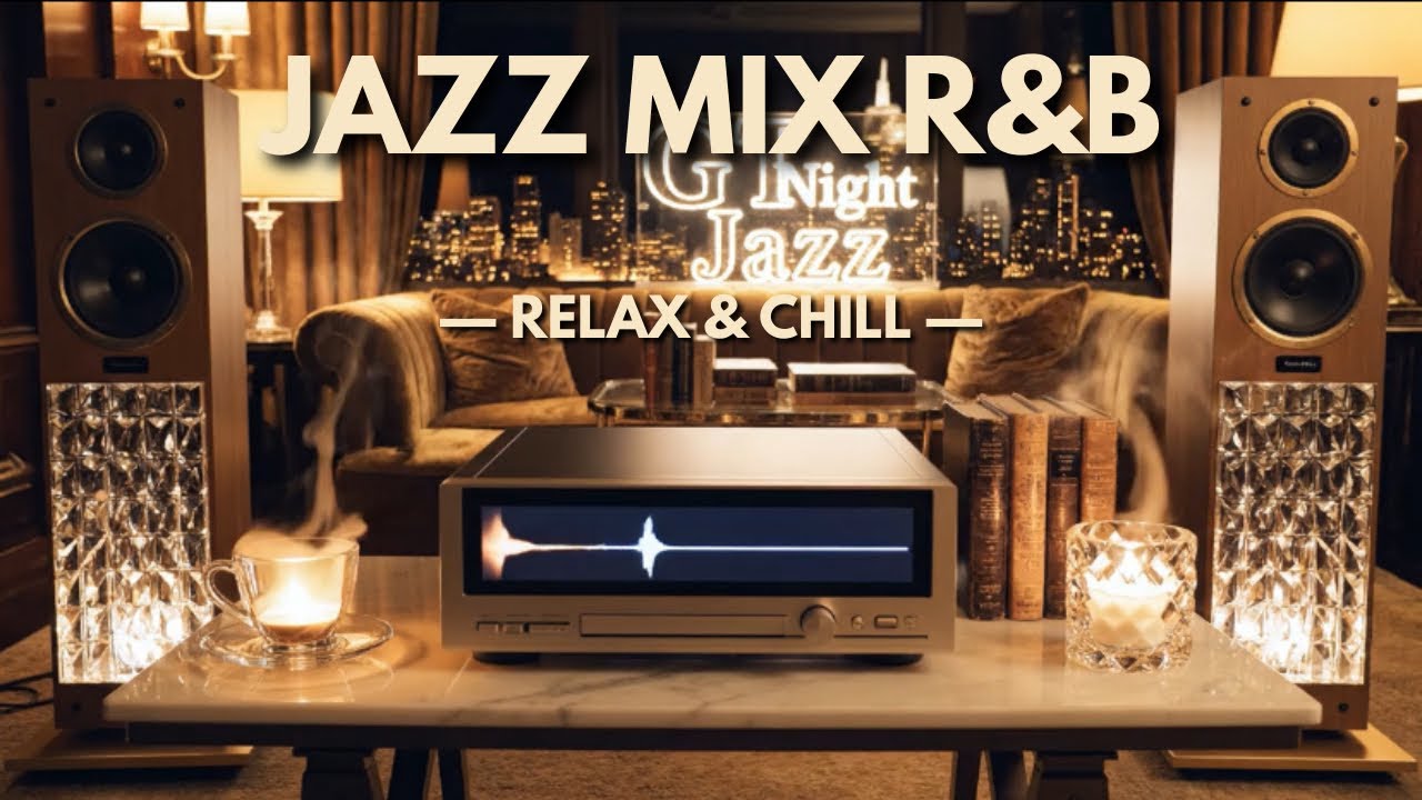 Smooth Jazz & Soulful R&B – Chill Grooves for Relax, Work & All-Day Listening