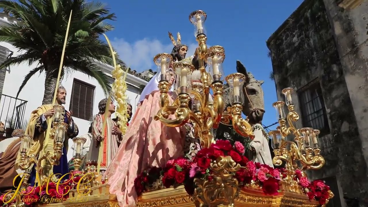Cristo Rey  y Ntra. Sra. de la Estrella Coronada, Domingo de Ramos 2025. Jerez de la Frontera,