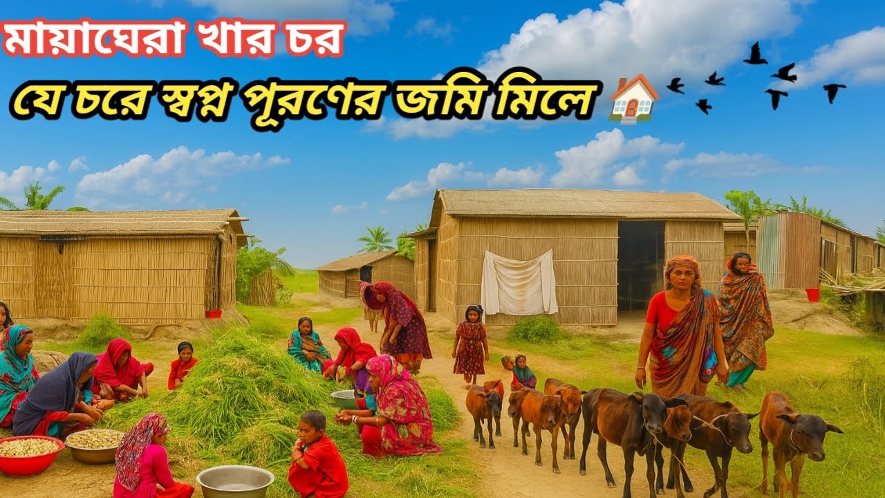  যে কেউ জমি নিতে পারেন পানির দামে বাড়ি ও খামার করতে পারবেন যাতায়াত ব্যবস্থা ভালো নদীপার হতে হয় না