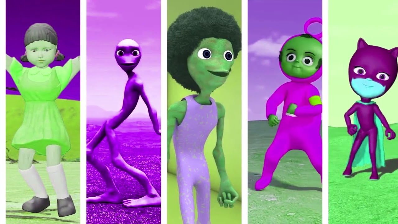 SUPER COLOR DANCE _ ALIEN DANCE _ PATILA DANCE _ GOMITA _ CHOCOBODI