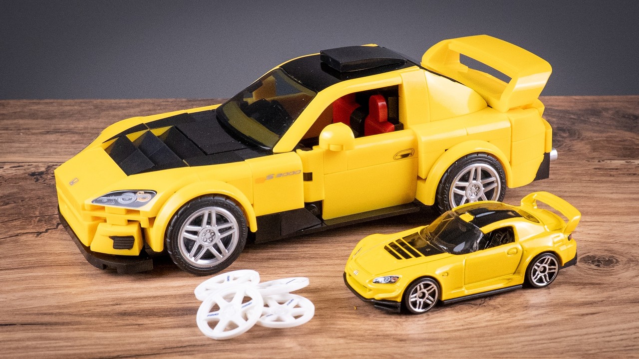 Mattel Brick Shop Hot Wheels JFR88 - '07 Honda S2000 Speed Build - 257 pcs.