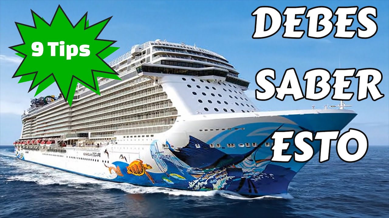 ANTES de Abordar Tu PRIMER Crucero Debes Saber Esto