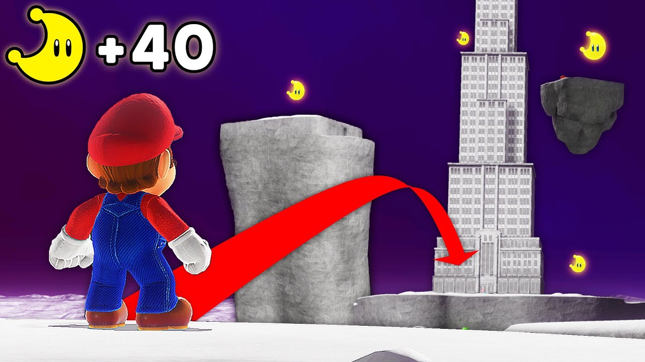 40 NEUE MONDE in dieser Super Mario Odyssey Mod!