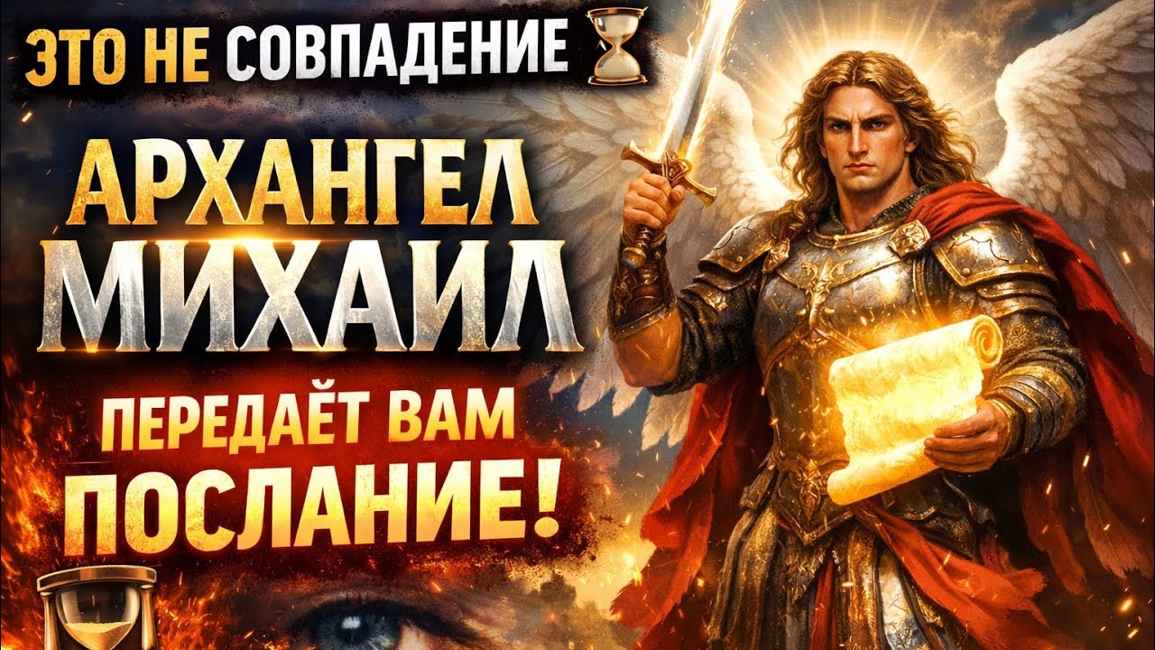 Это не совпадение ⏳ Архангел Михаил передает вам послание