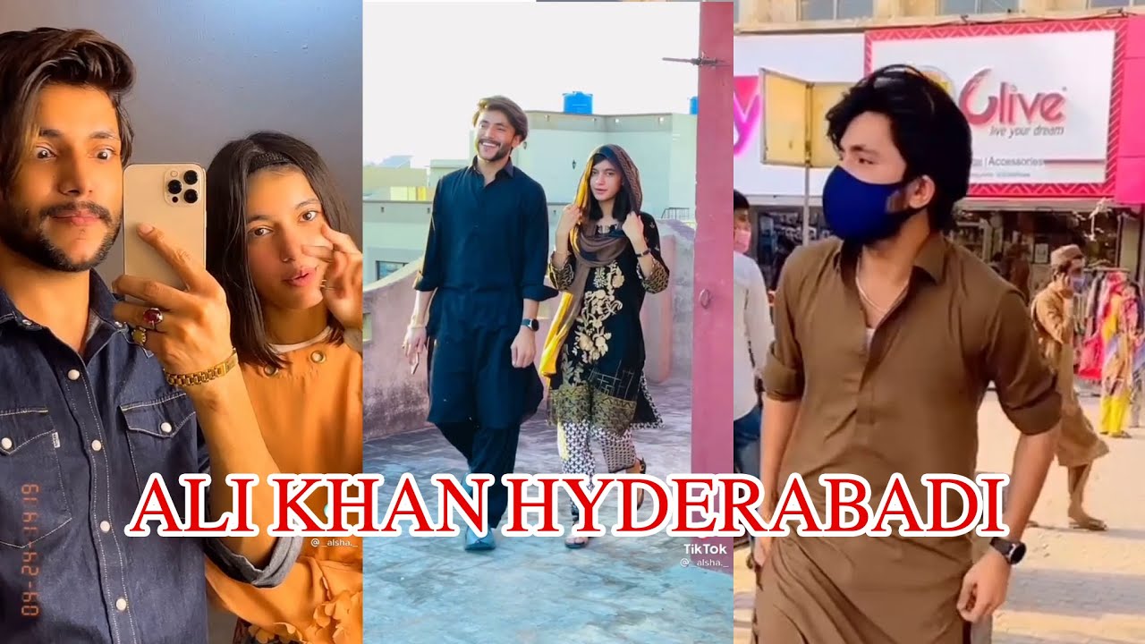 Ali hyderabadi and alsha new couple tik tok video 2021