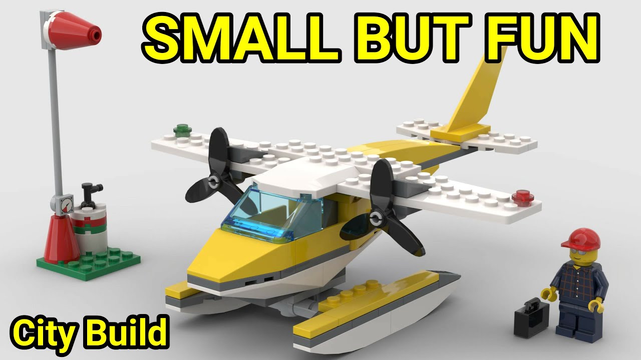 This LEGO&reg; City Seaplane Is Small but Fun