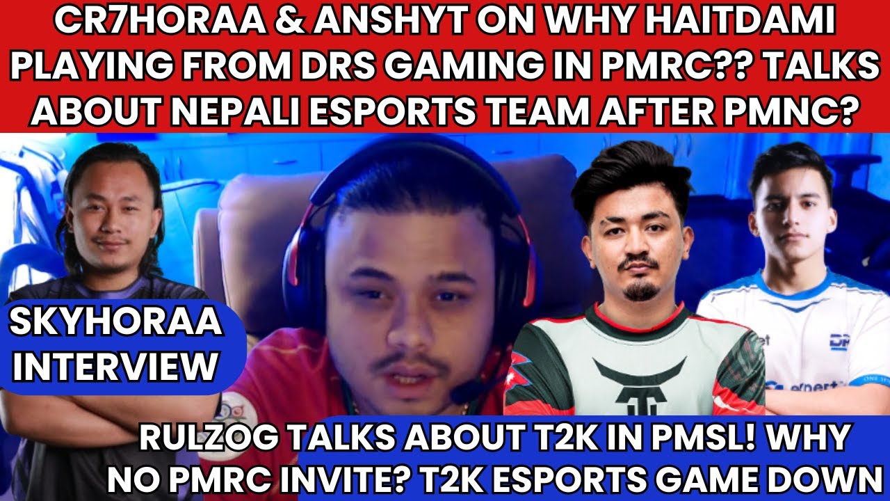 @cr7horaaYT & ANSH ON WHY HAITDAMI PLAYING FROM DRS?RULZ ON T2K BAD PERFORMANCE & PMNC!SKY INTERVIEW