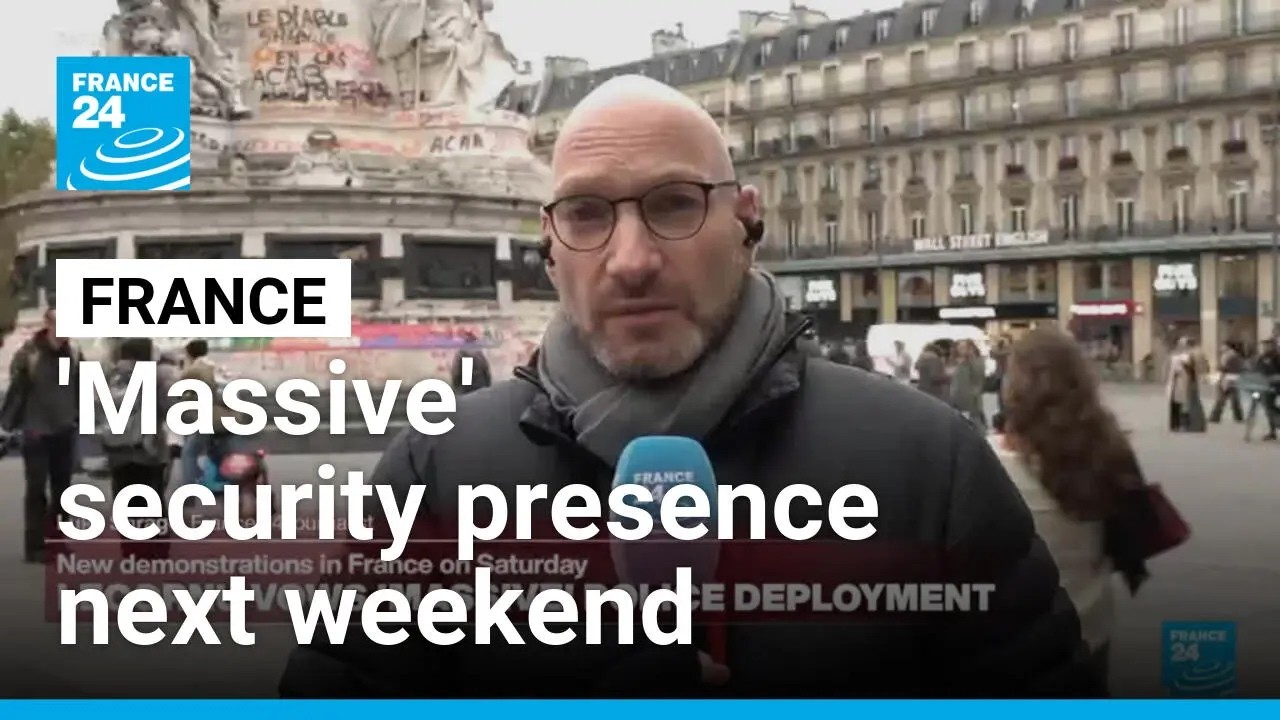 French PM vows 'massive' police deployment for new demonstrations Saturday &bull; FRANCE 24 English