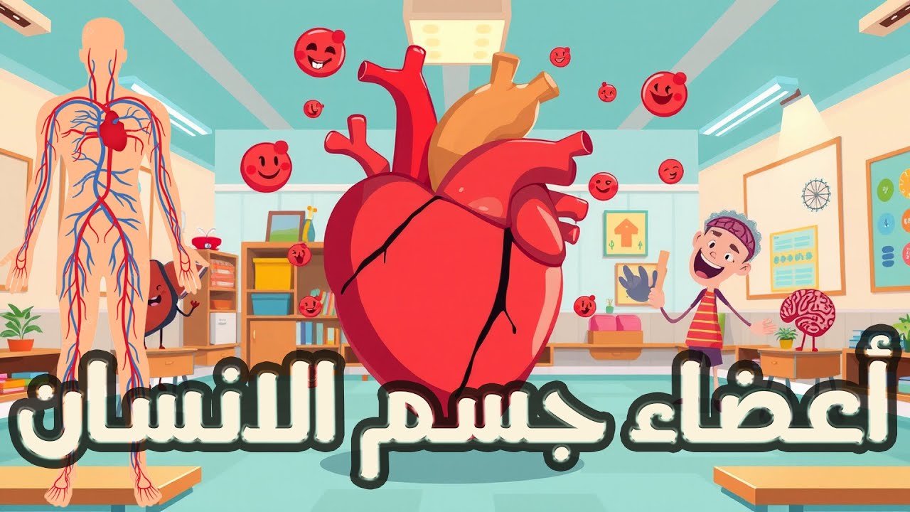 جسم الانسان - عرض تقديمي مبسط للأطفال