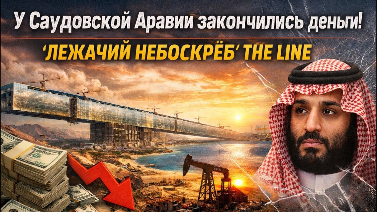 У Саудовской Аравии закончились деньги на «лежачий небоскрёб» The Line.