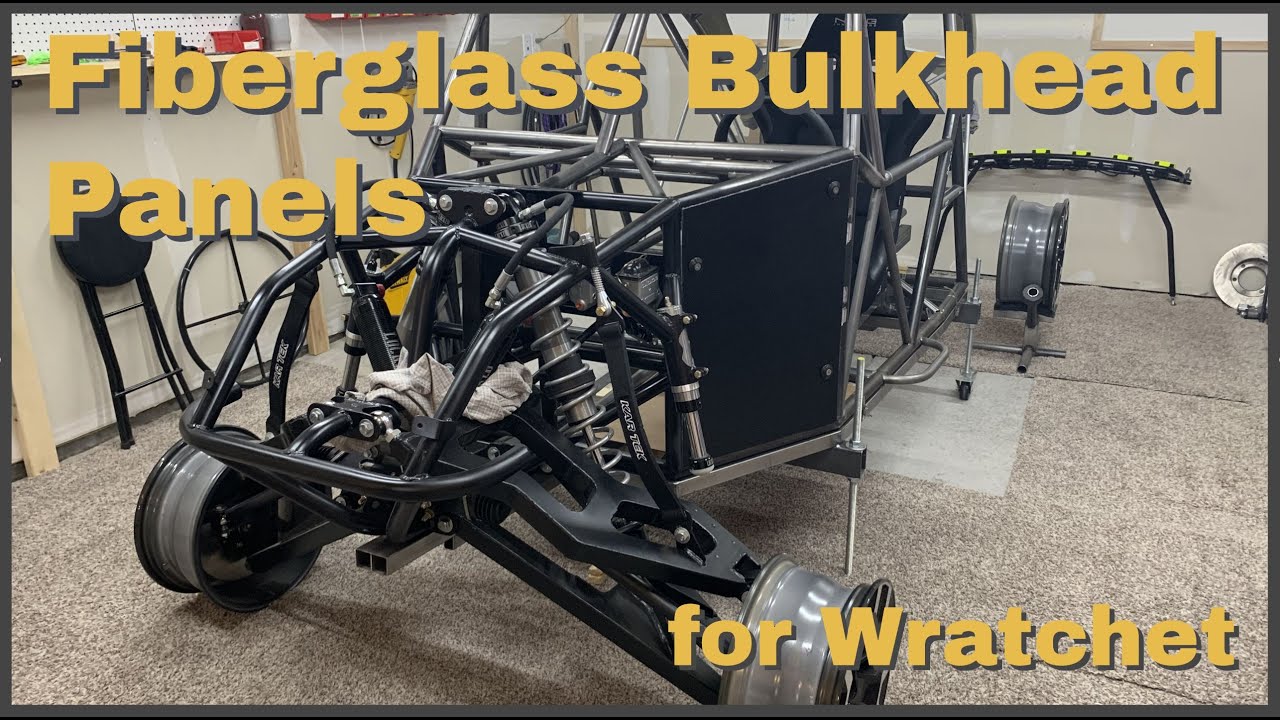 Making Fiberglass Bulkhead Panels for Wratchet.