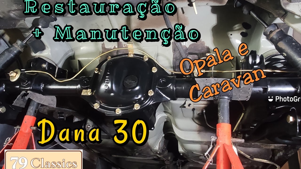Diferencial Dana 30 - Opala/Caravan. Manutenção e restauração!