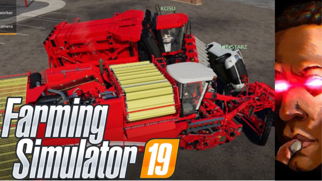 3 Idiots Simulate a Farm (Farming Simulator 19)