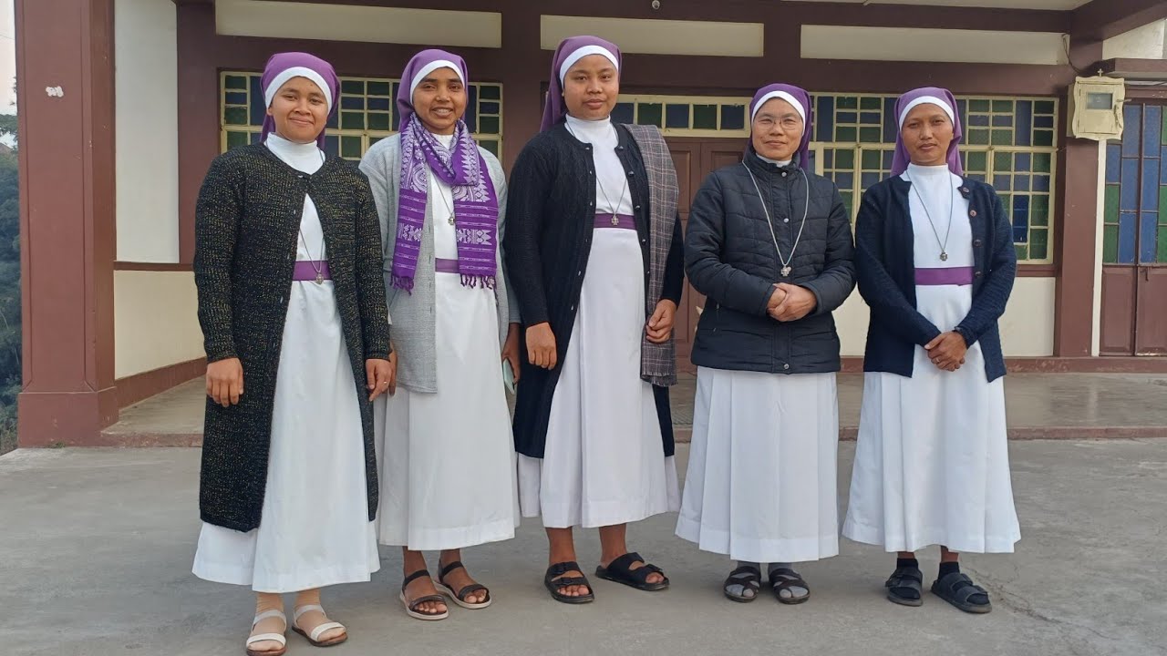 Leh Burom khatduh (Farewell) ia ki Sister Divine Mercy SCSDM ba sah ha 5th Mile Upper Shillong 