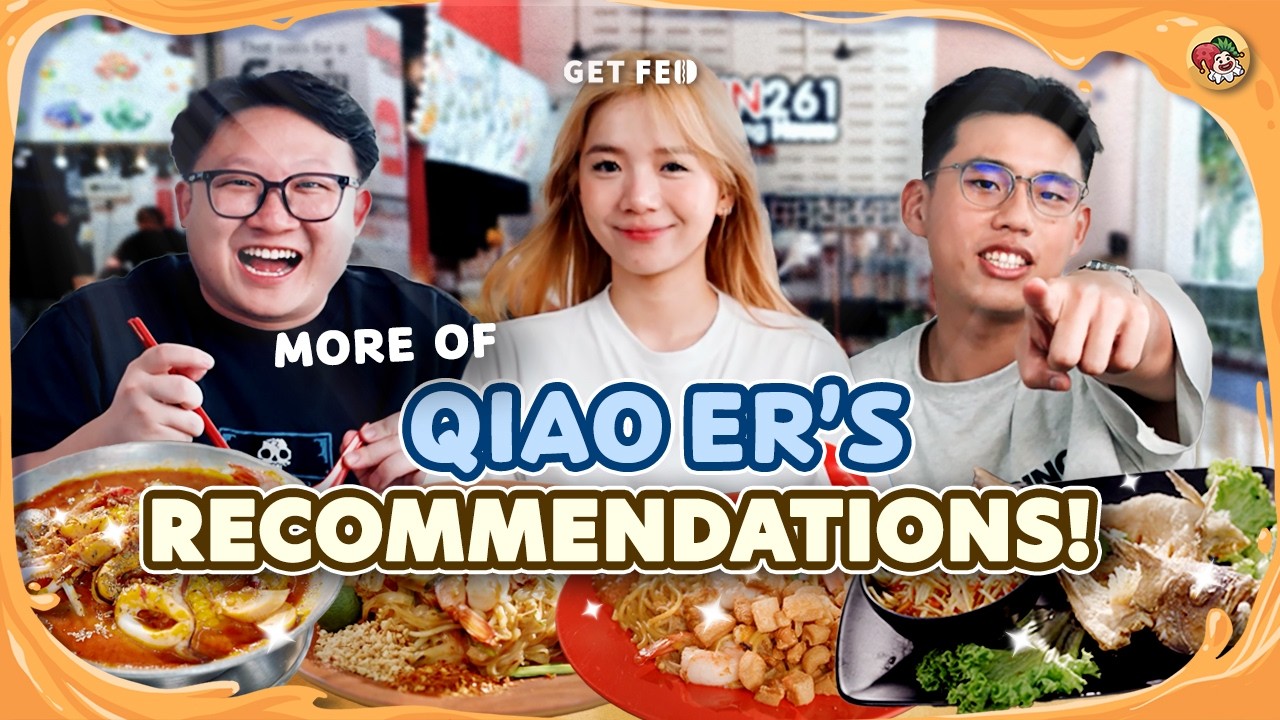 Qiao Er brought us to the BEST Thai Hawker Food Spot?!! | Get Fed Ep 98