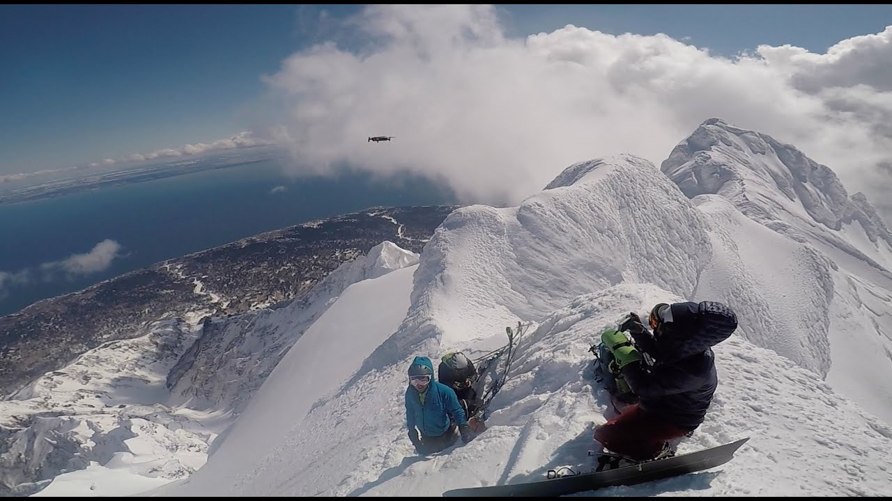 【Japan Powder Guide】利尻岳　アフトロマナイ沢　スキー滑降　Mt.Rishiri Aftromanai Ski descent #利尻岳　#アフトロマナイ #JAPOW