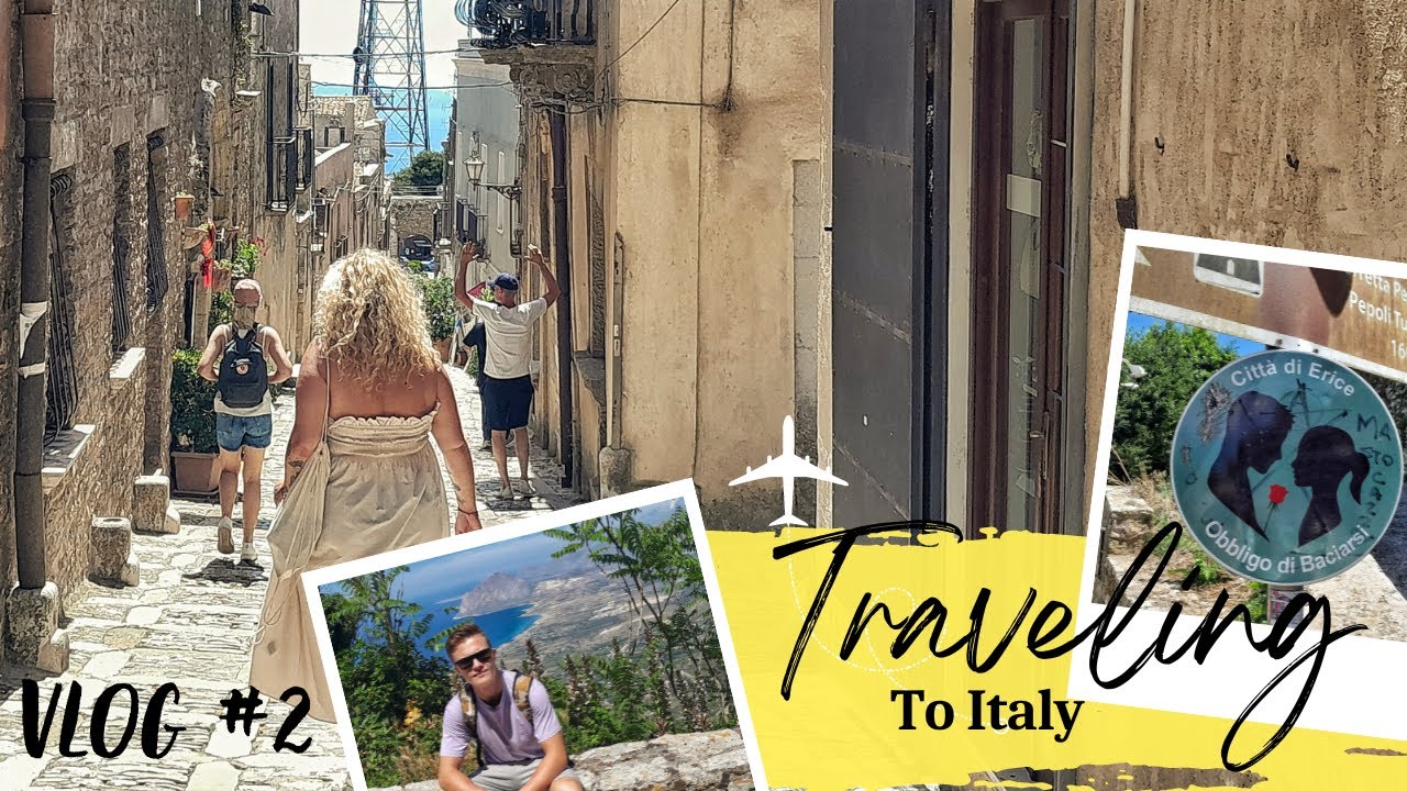 SYCYLIA #2 / ERICE MIASTO NA WZGÓRZU / TRAPANI - ERICE CABLEWAY / ZŁAMANY KLUCZ 🗝