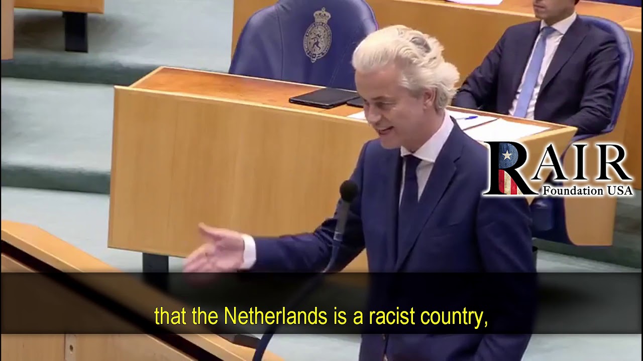 WATCH: Trump of the Netherlands, Geert Wilders, Slams the Left-Wing 'Systemic Racism' Lie (PART 2)