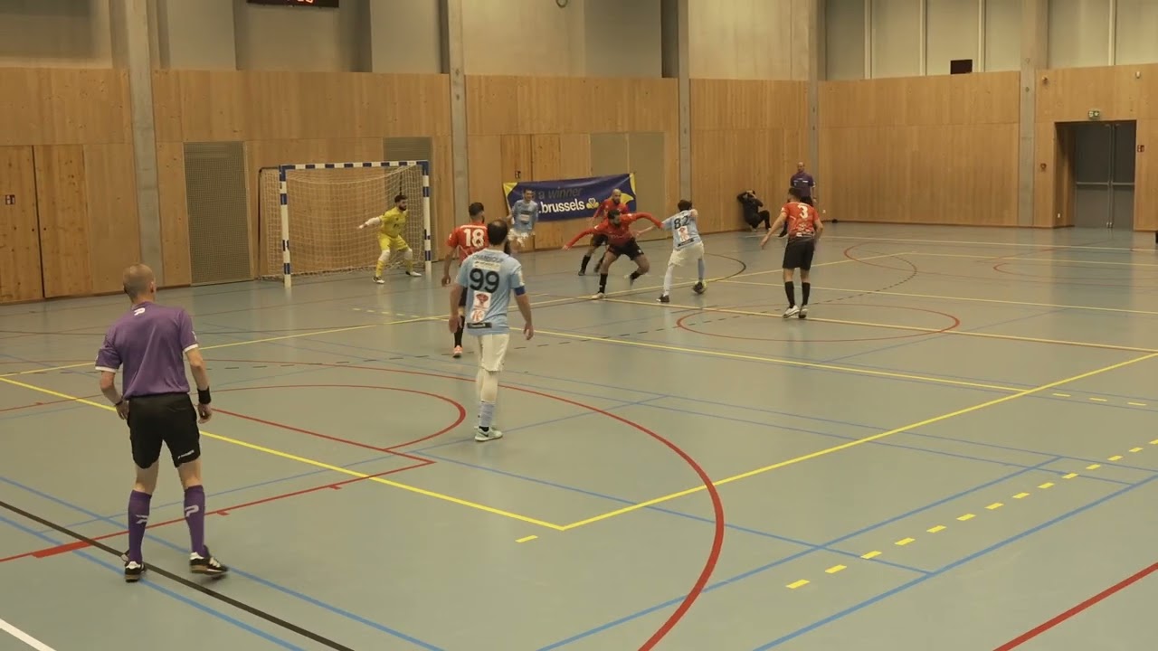 Résumé du match de D2A Futsal Jette UR BXL CAP  - Bouraza FT Brussels du 31/3/25