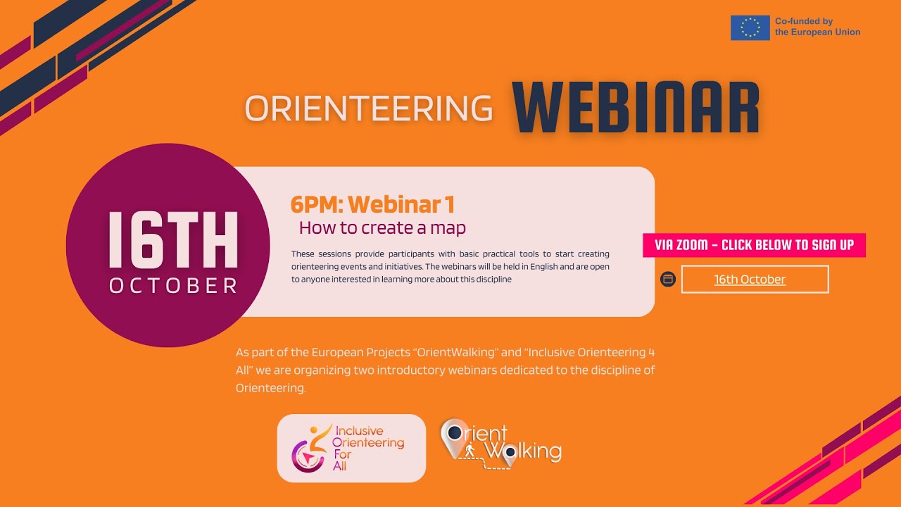 HOW TO CREATE A MAP - ORIENTEERING WEBINAR 1