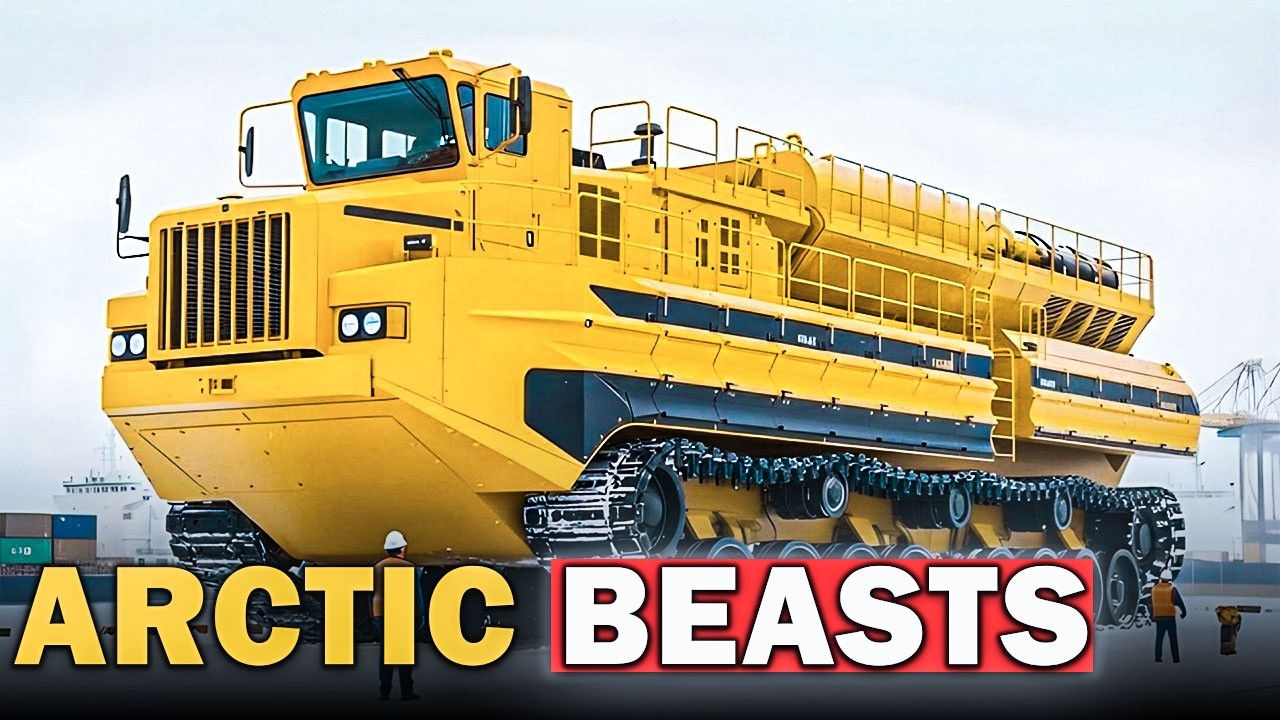 10 Extreme Arctic Mining Vehicles Engineered to Survive Minus 60 Degree Temperatures