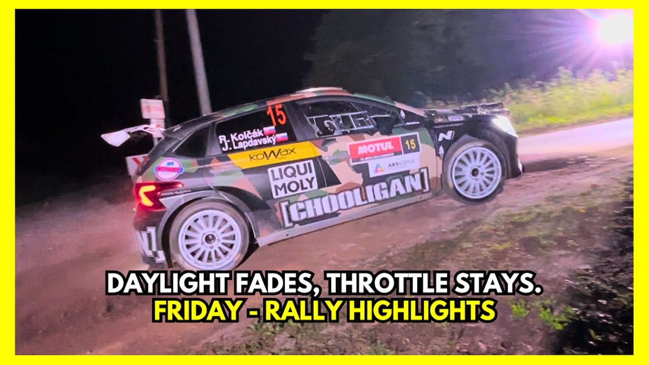 Motul Rally Kumrovec 2025 | Friday Rally Highlights | Best of Rally Action |&nbsp;Flat-Out | Pure Sound