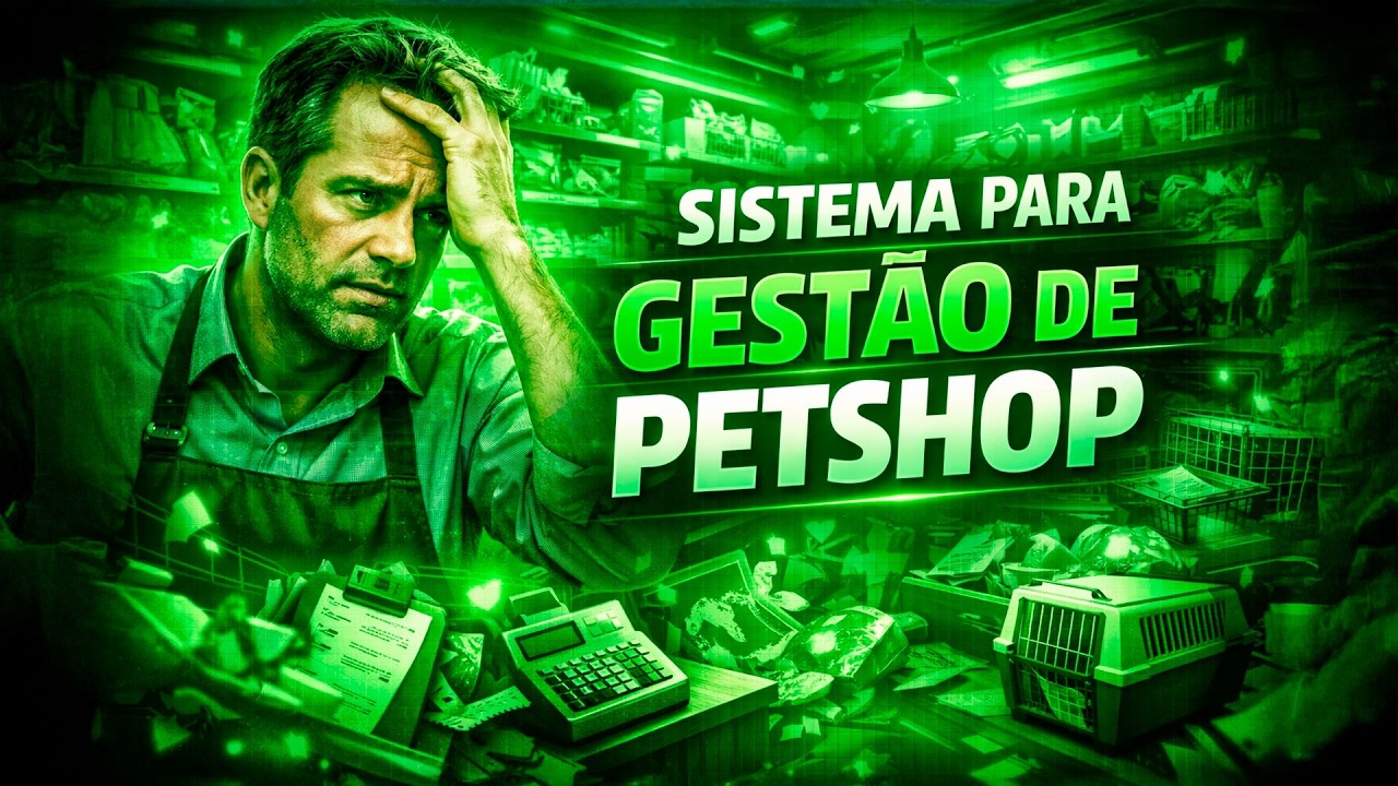 Petshop Desorganizado? Veja o Sistema Que Resolve Tudo (Estoque, Clientes e Vendas)