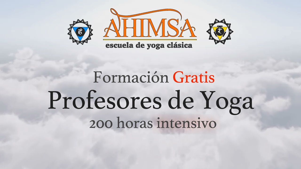 Formación Gratis 200 horas Profesores de Yoga (La clase 2021³)