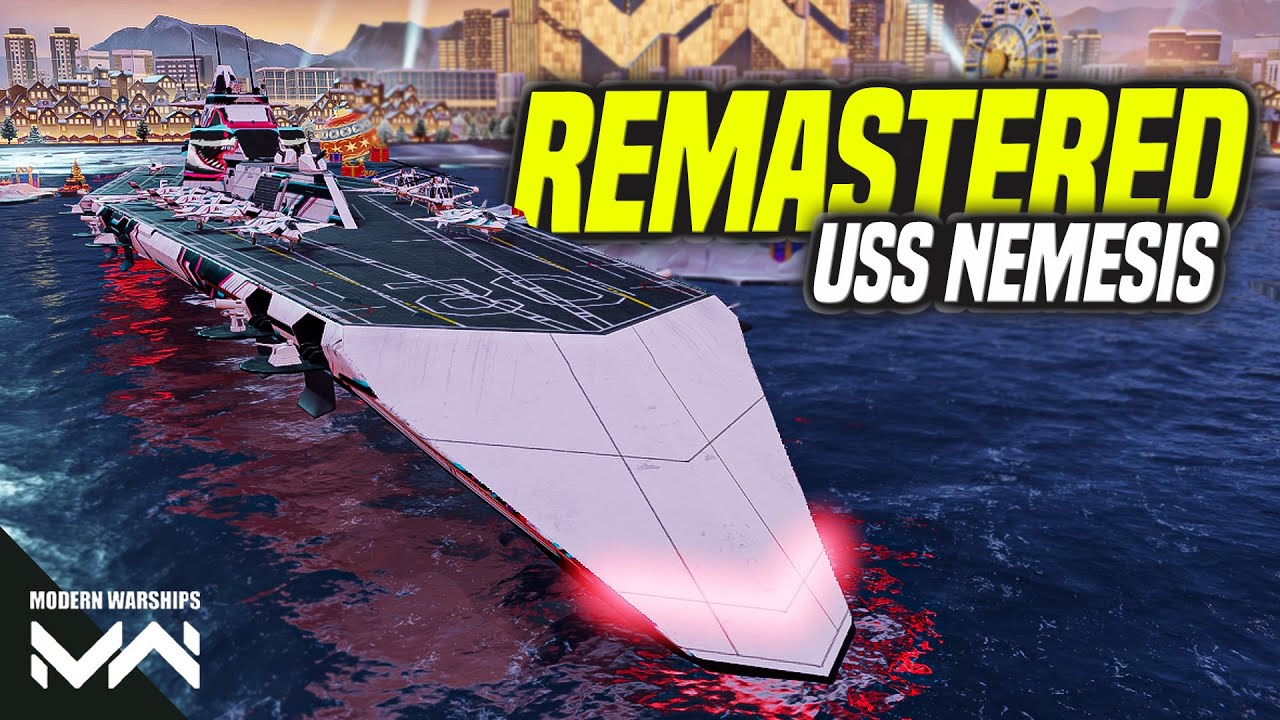 USS Nemesis (CV-01) Review Legendaris Kapal Induk yang Bisa jadi Kapal Selam - Modern Warships