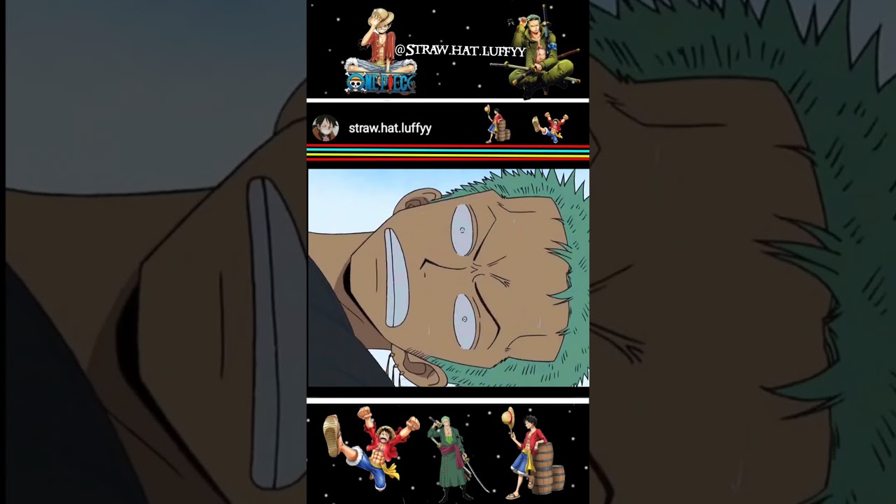 Sanji Morning kiss to zoro | One Piece funny moments