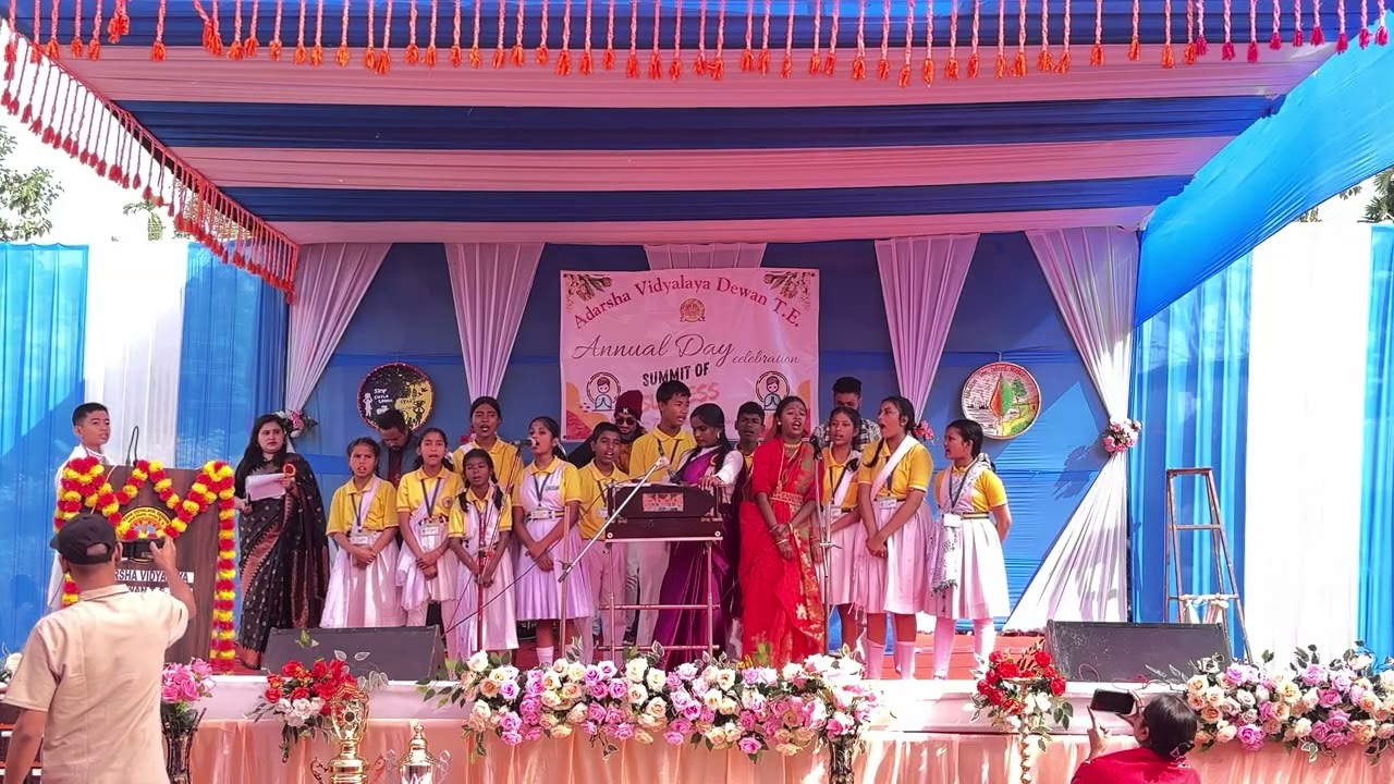 Dhitang Dhitang- Secondary Students performance | Adarsha Vidyalaya Dewan TE