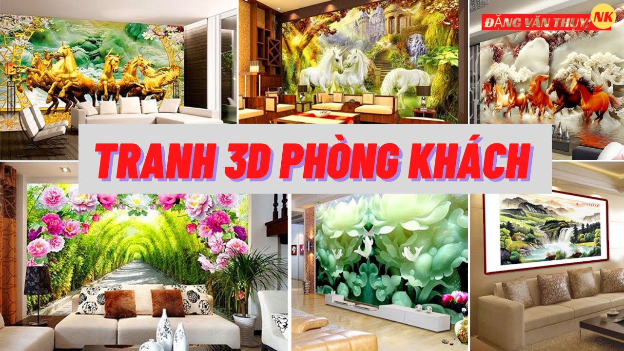 Các mẫu tranh treo tường tráng gương phòng khách đẹp  | Tranh treo tường phòng khách hiện đại